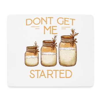 Dont Get Me Started Jars Design - Mousepad (Querformat) - Weiß - Vorne