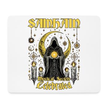 Samhain-Mystische Geheimnisse gefeierte Wicca-Wicca-Geheimnisse - Mousepad (Querformat) - Weiß - Vorne