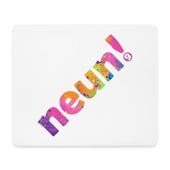 NEUN 9 JAHRE 9. GEBURTSTAG - Mousepad (Querformat) - Weiß - Vorne