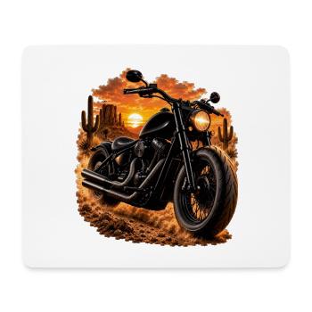 Wüsten-Cruiser - Mousepad (Querformat) - Weiß - Vorne