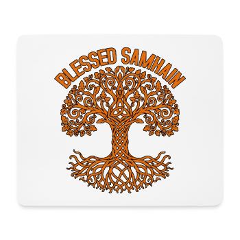 Samhain Halloween Wicca Wiccan - Mousepad (Querformat) - Weiß - Vorne