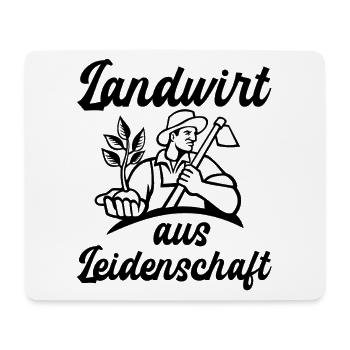 Landwirt Landwirtschaft Bauernhof Trecker - Mousepad (Querformat) - Weiß - Vorne