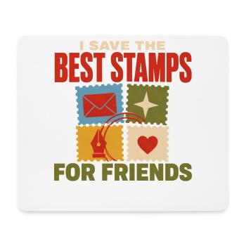 Briefkasten-freund Snail Mail Brief Schreibwaren - Mousepad (Querformat) - Weiß - Vorne
