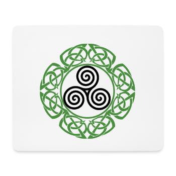 Celtic Irland Wikinger Keltisch Knoten Muster Baum - Mousepad (Querformat) - Weiß - Vorne