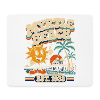 Myrtle Beach Est. 1938 Retro - Mousepad (Querformat) - Weiß - Vorne