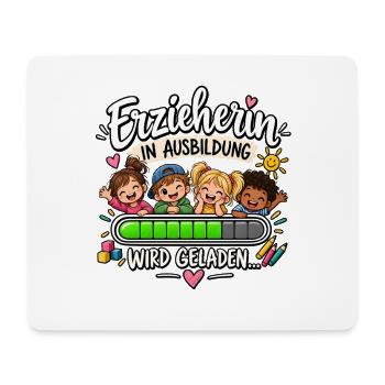 Erzieherin in Ausbildung - Mousepad (Querformat) - Weiß - Vorne