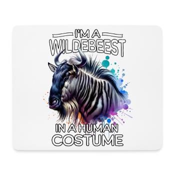 Team Gnu - Mousepad (Querformat) - Weiß - Vorne