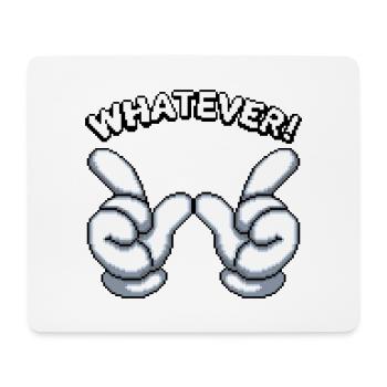 Wie auch immer! - Mousepad (Querformat) - Weiß - Vorne