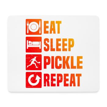 Pickleball players Motiv rund um Pickleballspieler - Mousepad (Querformat) - Weiß - Vorne