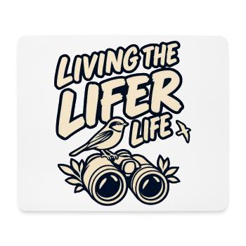 Das Leben des Lebens - Mousepad (Querformat) - Weiß - Vorne