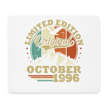 Original Oktober 1996 30. Geburtstag Vintage - Mousepad (Querformat) - Weiß - Vorne