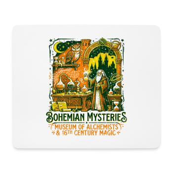 Bohemian Mysteries Museum Of Alchemists And Magic - Mousepad (Querformat) - Weiß - Vorne