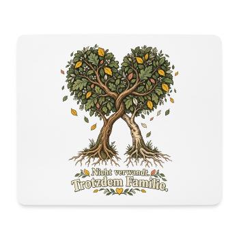 Freunde sind Familie Beste Freunde Freundschaft - Mousepad (Querformat) - Weiß - Vorne