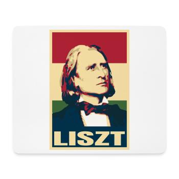 Franz Liszt Ungarischer Komponist Pianist Musik - Mousepad (Querformat) - Weiß - Vorne