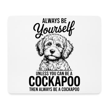 Cockapoo Spruch Hunde Lustiges Cockapoo Geschenk - Mousepad (Querformat) - Weiß - Vorne