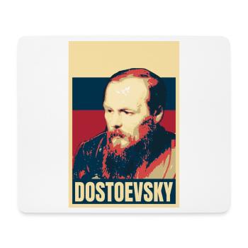 Fjodor Dostojewski Russischer Schriftsteller-Klassiker - Mousepad (Querformat) - Weiß - Vorne