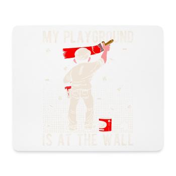 House Painter Dad Unique Gifts - Mousepad (Querformat) - Weiß - Vorne