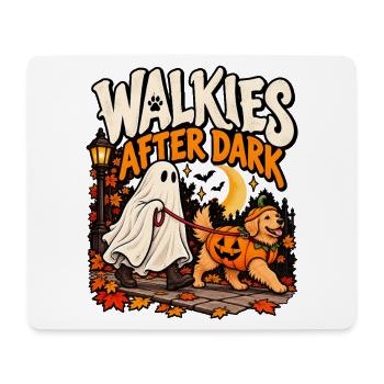 Walkies After Dark - Mousepad (Querformat) - Weiß - Vorne