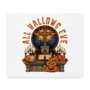 Katholischen Kirche Zu Halloween - Mousepad (Querformat) - Weiß - Vorne