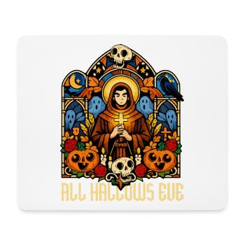 Katholischen Kirche Zu Halloween - Mousepad (Querformat) - Weiß - Vorne