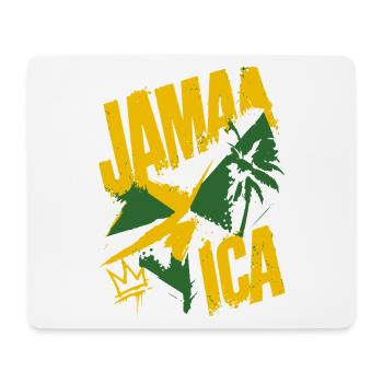Jamaika - Mousepad (Querformat) - Weiß - Vorne