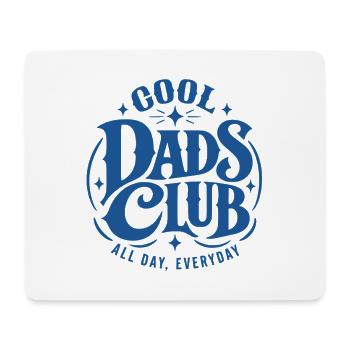 Cool Dads Club - Mousepad (Querformat) - Weiß - Vorne
