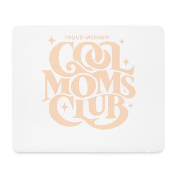 Cool Moms Club - Mousepad (Querformat) - Weiß - Vorne
