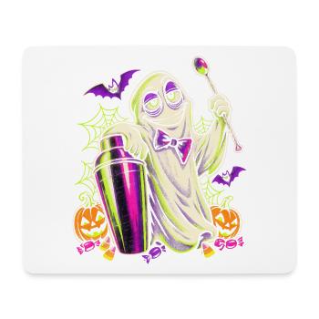 Halloween Geist Barkeeper für Nachtschicht Barteam - Mousepad (Querformat) - Weiß - Vorne
