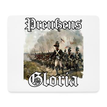 Preußische Uniform Geschenk preußisch blau Flagge - Mousepad (Querformat) - Weiß - Vorne