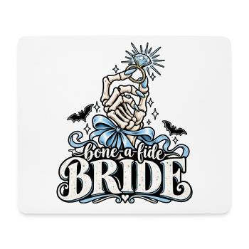 Bone-a-kide Bride Ring Design - Mousepad (Querformat) - Weiß - Vorne