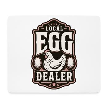 Local Egg Dealer - Mousepad (Querformat) - Weiß - Vorne