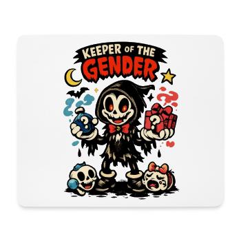 Keeper Of The Gender Halloween Kostüm Babyparty - Mousepad (Querformat) - Weiß - Vorne