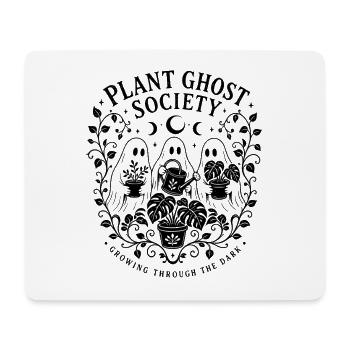 Plant Ghost Society - Mousepad (Querformat) - Weiß - Vorne