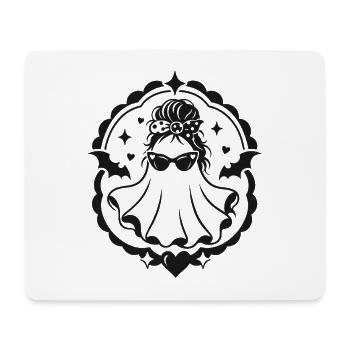 Mama Geist - Mousepad (Querformat) - Weiß - Vorne