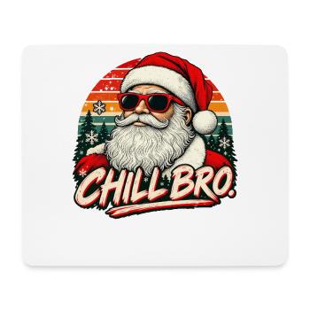  Cooler Santa Claus Sonnenbrille Chill Bro - Mousepad (Querformat) - Weiß - Vorne