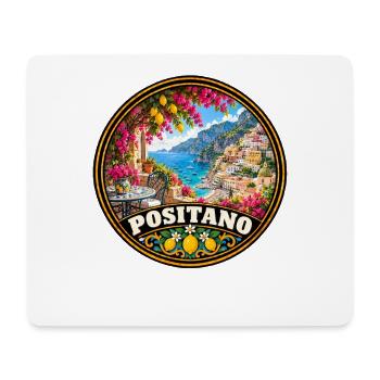 Positano Italien Mittelmeer Küste Urlaub - Mousepad (Querformat) - Weiß - Vorne