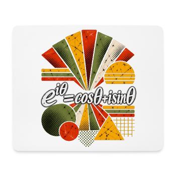 Eulers Formel – Mathematische Wissenschaftsgleichung - Mousepad (Querformat) - Weiß - Vorne