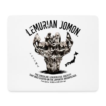 Lemurian Jomon Japan - Circular Society Pottery - Mousepad (Querformat) - Weiß - Vorne