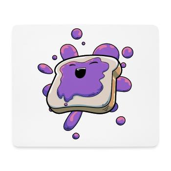 Marmelade Gelee Toast - Mousepad (Querformat) - Weiß - Vorne