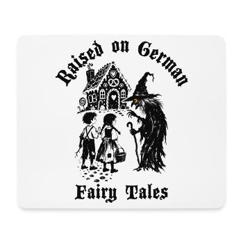 Raised on German Fairy Tails Hänsel und Gretel - Mousepad (Querformat) - Weiß - Vorne