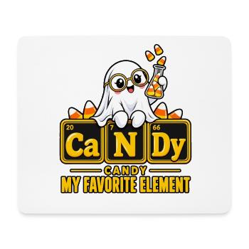 Geister Candy Elemente Design - Mousepad (Querformat) - Weiß - Vorne