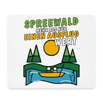 SPREEWALD AUSFLUG - Mousepad (Querformat) - Weiß - Vorne