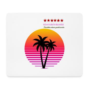 Gelber_Schein_ist_eingereicht - Mousepad (Querformat) - Weiß - Vorne