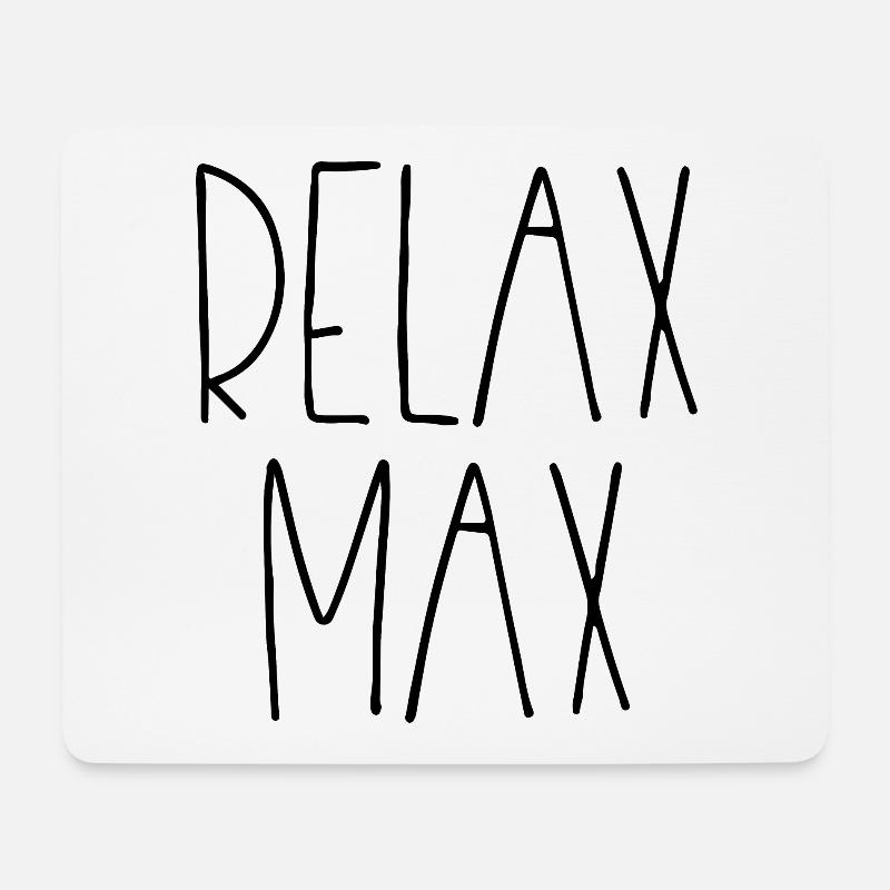 Relax Max - Mouse Pad (horizontal) - white