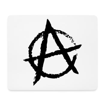 79 Anarchie - Mousepad (Querformat) - Weiß - Vorne