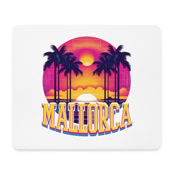 Mallorca Spanien Insel Sommer Palmen Strand Party - Mousepad (Querformat) - Weiß - Vorne