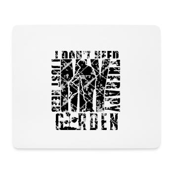 Gardener Garden Garden Gardening - Mouse Pad (horizontal) - white - Front