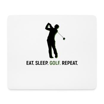 Golf Golfing Golfen Golfball Golfer - Mousepad (Querformat) - Weiß - Vorne