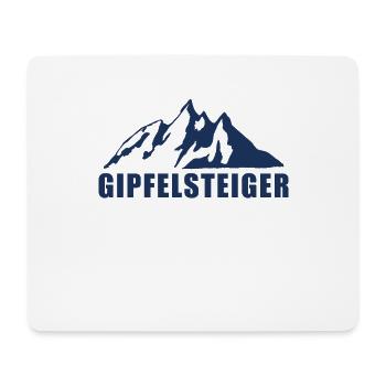 Gipfelsteiger Hiking Mountain Hiker - Mouse Pad (horizontal) - white - Front
