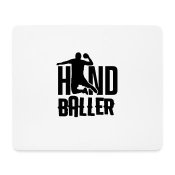Handballer Handball Spieler Handballerin - Mousepad (Querformat) - Weiß - Vorne